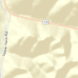 Pink Ohio Street Map