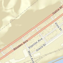 New Boston Ohio Street Map