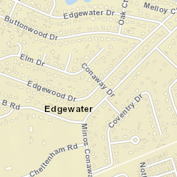 Shady Side Delaware Street Map