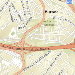 Buraca Street Map