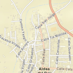Aldea del Rey Street Map