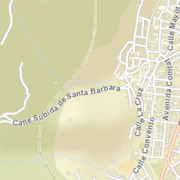 Cocentaina Street Map