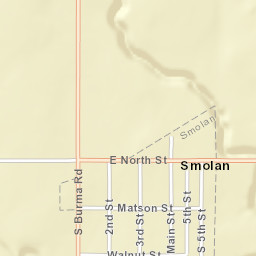4961-5299 S Burma Rd Lindsborg KS Street Map