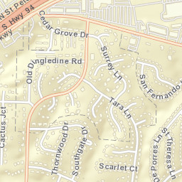 South Saint Peters Parkway & Highway 364 Street Map