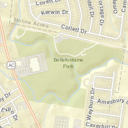 9620 Cherryfield Drive Saint Louis MO Street Map