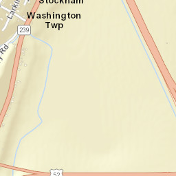 Stockham Ohio Street Map