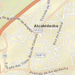 Alcabideche Street Map
