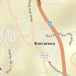 Barcarena Street Map
