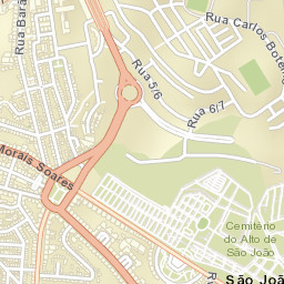 São João Street Map