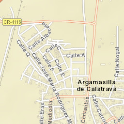 Argamasilla de Calatrava Street Map