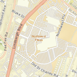 3711 Fee Fee Road, Bridgeton, MO 63044 Street Map