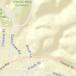 Wheelersburg Ohio Street Map