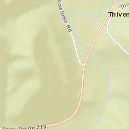 Thivener Ohio Street Map