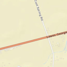 Cool Spring Delaware Street Map