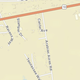 Arabian Acres Delaware Street Map