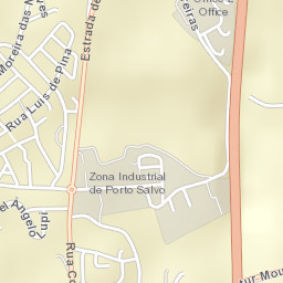 Porto Salvo Street Map