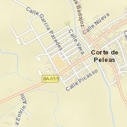 Corte de Peleas Street Map
