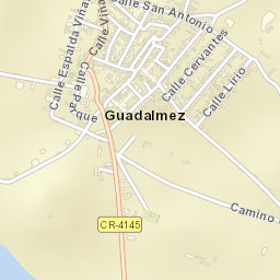 Guadalmez Street Map