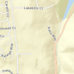 Waterford Village California Street Map