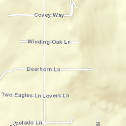 Arroyo Vista California Street Map