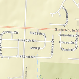 21978-22064 South Harper Road Peculiar MO Street Map