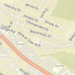 Shady Ridge Delaware Street Map