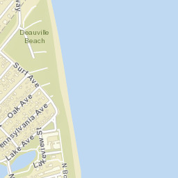 Rehoboth Beach Delaware Street Map