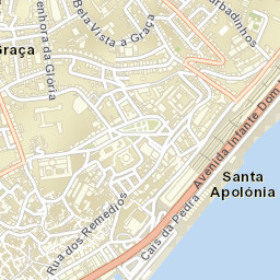 São Vicente de Fora Street Map