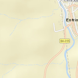 Entrín Bajo Street Map