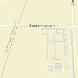 Sugarfield California Street Map