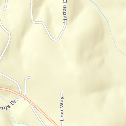 Hickok Ranch California Street Map