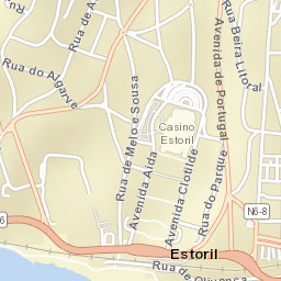 Estoril Street Map