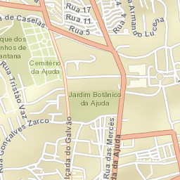 Ajuda Street Map