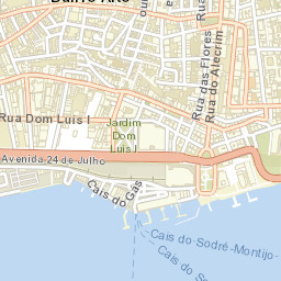 Mártires Street Map