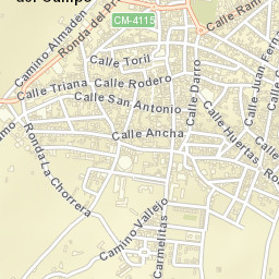 Almodóvar del Campo Street Map