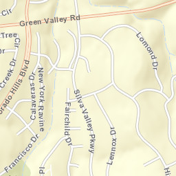 Oak Tree Village California Street Map