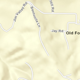 Old Fort Jim California Street Map