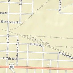 1801-1899 East 5th Street, Sedalia, MO Street Map