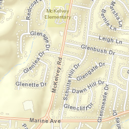 1765-1799 McKelvey Road Maryland Heights MO Street Map