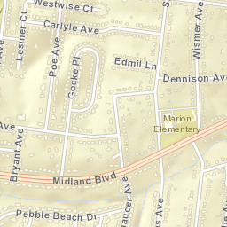 2875 Lesmer Ct Overland MO 63114 Street Map