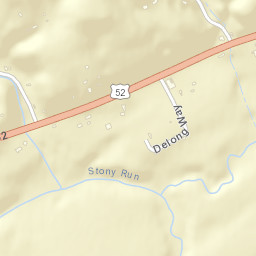 Dennis Ohio Street Map