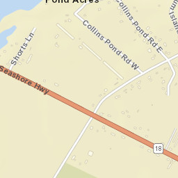 Collins Pond Acres Delaware Street Map