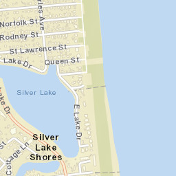 Silver Lake Shores Delaware Street Map