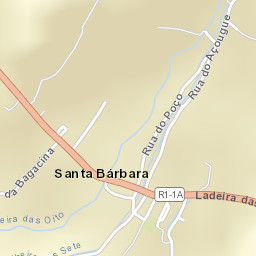 Santa Bárbara Street Map