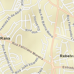 São Domingos de Rana Street Map