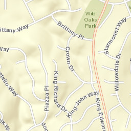 Crown Village California Street Map