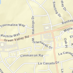 Skinners California Street Map