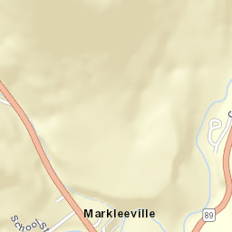 Markleeville California Street Map