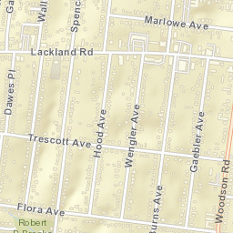 9547-9553 Lackland Road Overland Street Map