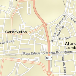 Carcavelos Street Map